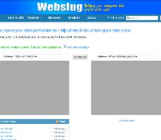 Webslug.info sammenligber loadtider